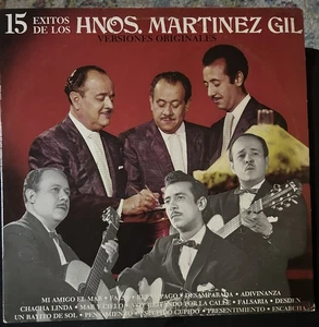 Hermanos Martinez Gil "15 Exitos de Los Hnos. Martinez Gil" Vinyl Record LP - Picture 1 of 4
