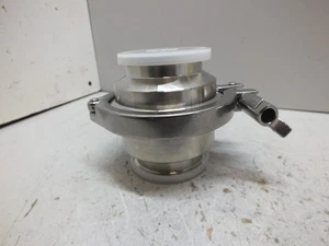 VÁLVULA DE RETENCIÓN DE DISCO ACERO & O'BRIEN 2" EXTREMOS DE ABRAZADERA COMPACTA 316L (NUEVA SIN CAJA) #73 - Imagen 1 de 11