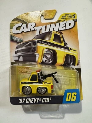 NEW 2025 CarTuned Series 3 Hobby Store Exclusive  '87 Chevy C10 Tow Truck - Image 1 of 2