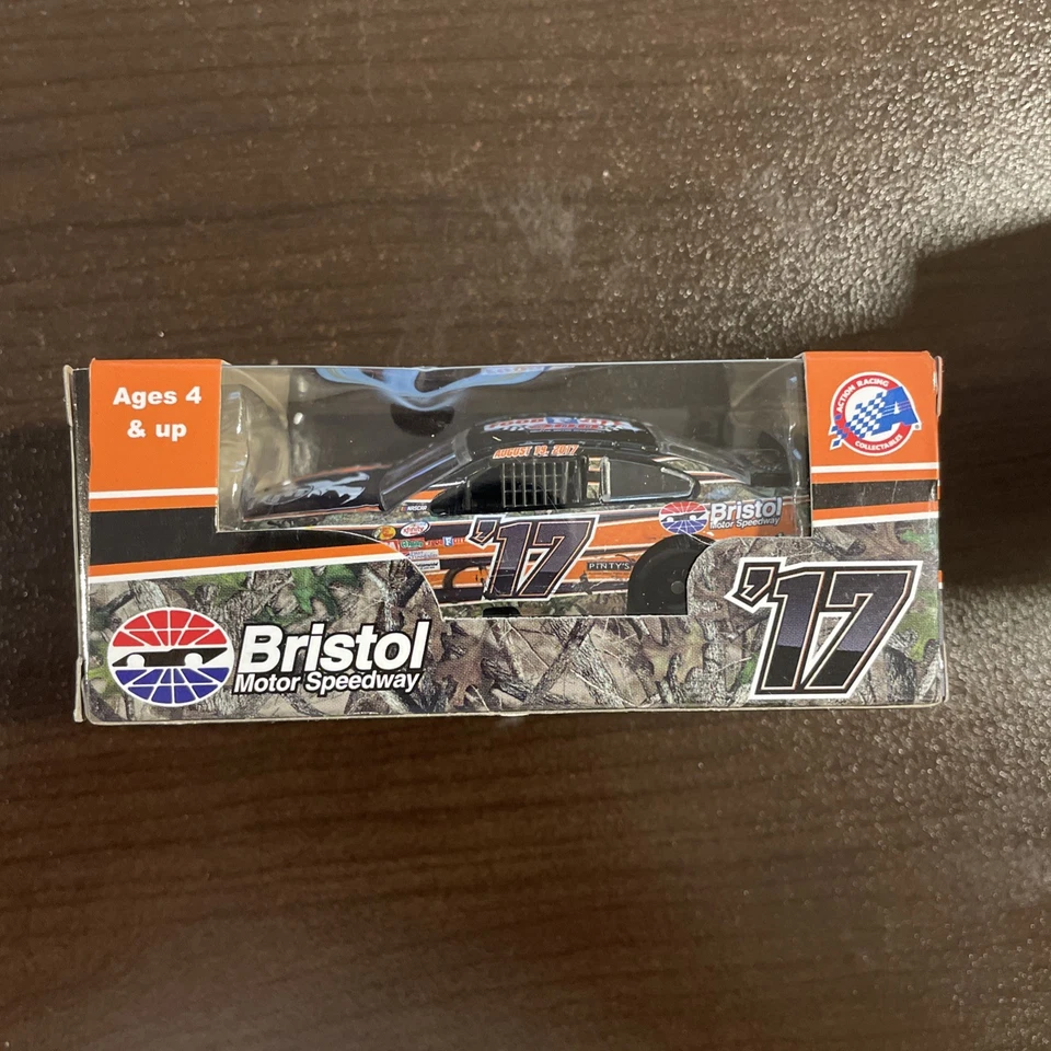 NASCAR Bristol 1/64 2017 Food City 300 Bass Pro Shops Program Car Diecast - Image 1 of 4