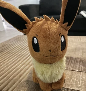 Peluche Sanei Pokemon/Pocket Monsters Eevee 8" - Foto 1 di 8