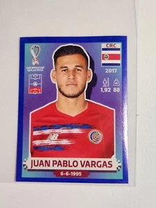 Panini FIFA World Cup Qatar 2022 Sticker Blue Juan Pablo Vargas #CRC10 - Bild 1 von 2