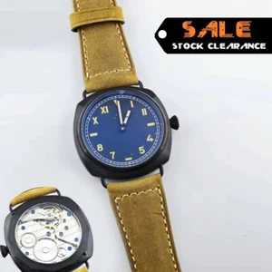 44mm Mechanical Watch | Italian Naval | Military Luxury | Analog watch men SALE - Picture 1 of 23