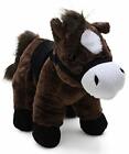 Toyland 32cm Dark Brown Plush Pony Toy-Farmyard&Equestrian Toys K160-DARKBROWN