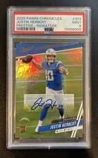 2020 Chronicles Justin Herbert Prestige Xtra Points Rookie Auto!! PSA 9!!