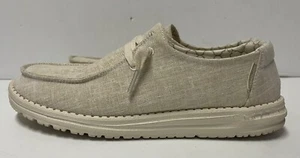 Mocassini slip-on Hey Dude Wendy Sparkling Gold da donna taglia 8 leggeri comodi - Foto 1 di 9
