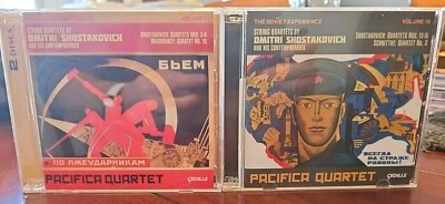 Shostakovich, String Quartets The Pacifica Quartet: 2 Cd Lot Volume I & IV - Image 1 of 2