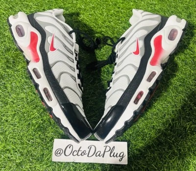 Nike Air Max Plus Red White Mens Sizes Nike By You DM0032-002 - Image 1 of 4