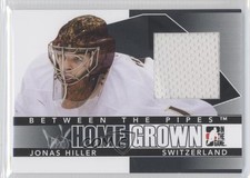 2009-10 ITG Between the Pipes Home Grown Black /60 Jonas Hiller #HG-18