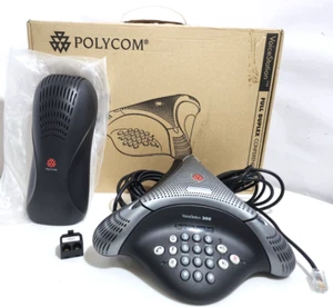 Polycom VoiceStation VS 300 phone telefono IP 2201-17050-622 2201-17910-001 - Photo 1/5