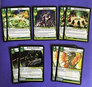 9 Natur Zivilisation Heftklammern Wurzelfalle Spross Bronze Arm Rücklauf Boden Kaijudo - Bild 1 von 1