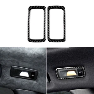 Carbon Fiber Rear Roof Light Frame Trim Cover For Porsche Macan 2014-2019 - Picture 1 of 8