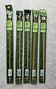 TAKUMI Bamboo Knitting Needle LOT/5 CLOVER Sz 0 1 2 / NEW - Picture 1 of 7