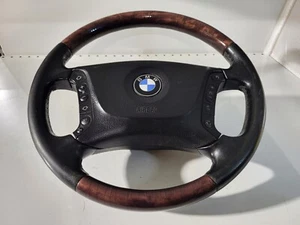 BMW E39 Steering wheel, wood, MUSCHELAHORN 32306756414 61316922854 61316903396 - Picture 1 of 11