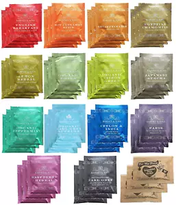 Assorted Tea Bag Sampler 42 Count With Honey Crystal Packs Great for Birthday, H - Picture 1 of 1