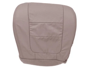 2001 Ford F250/F350 Bucket Driver Bottom Leather Cover - Med. Parchment Tan - Bild 1 von 1