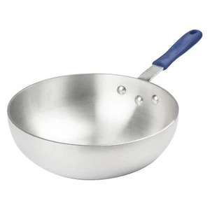 11 Inch Silver Frying Pan Durable Aluminum with Removable Heat Resistant Handle - Picture 1 of 2