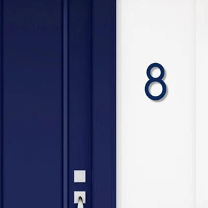 HOUSE NUMBER 8 Avenida Acrylic Large Floating Stylish Modern Gloss Black DIY - Picture 1 of 86