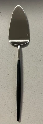 Cutipol Goa Cake/Pastry Serving Knife -Black + Brushed 18/10 Stainless Steel-NIB - Image 1 of 4