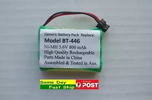 BT-446 BT-909 3.6V 800mAh Rechargeable Ni-MH Battery 4.3 cm for Uniden AU Local - Picture 1 of 1