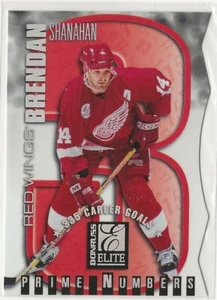1997 1997-98 Donruss Elite Prime Numbers Die-Cuts #9A Brendan Shanahan 016/335 - Picture 1 of 2