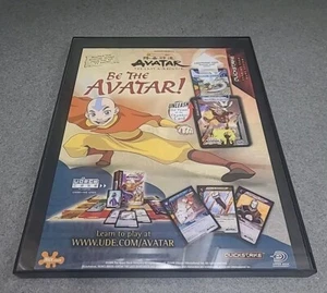 Avatar Last Airbender Trading Card Game Upper Deck Print Ad 2006 Framed 8.5x11  - Picture 1 of 2