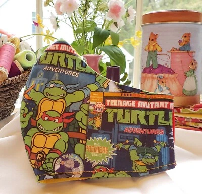 Ninja Turtle Face Mask Adult, Kids Cotton Fabric Washable  racbrez - Image 1 of 4