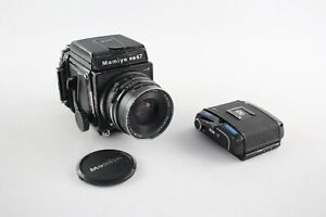Mamiya RB67 Pro S Medium Format FILM CAMERA w/ 90mm Lens, Viewfinder, Film Backs