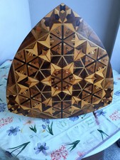 Rare Wood Inlaid Coffee Table 60/70's