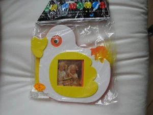  photo frame wall/table  baby duck fun colour soft  yellow/orange - Picture 1 of 2