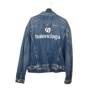 Balenciaga Men Jacket Denim Size 44/XLarge, S1449 - Picture 1 of 10