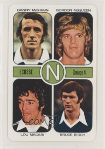 1978 Editorial Fher AGEducatifs Argentina 78 Danny McGrain Gordon McQueen #N-G.1