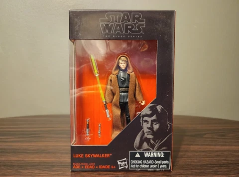 Star Wars The Black Series LUKE SKYWALKER 3.75" Hasbro Action Figure NEW Cover