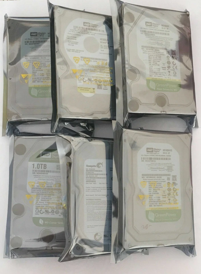 PC 3.5 SATA Hard Drive 160GB 250GB 500GB 1TB 2TB 3TB HDD CCTV Computer wholesale - Image 1 of 1