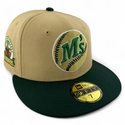 New Era Seattle Mariners M's MLB Vegas Strip 30th Anniversary 59FIFTY Fitted Hat - Image 1 of 4