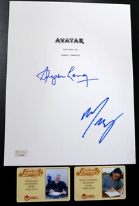STEPHEN LANG/MICHELLE RODRÍGUEZ - AUTOGRAFIADO 8X10 FIRMADO AVATAR PÁGINA DE CERTIFICADO DE AUTENTICIDAD - Imagen 1 de 1