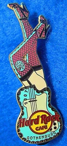 GOTHENBURG STILETTO SHOE GUITAR SERIES SEXY GIRL'S LEGS Hard Rock Cafe PIN LE150 - Picture 1 of 1