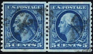 458, Used XF GEM 5¢ Coil Pair - Hard to Find! - Stuart Katz - Picture 1 of 1