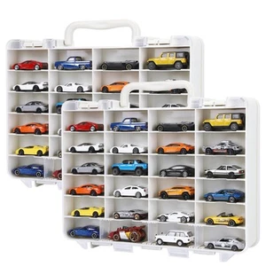 Hot Wheels Storage Case: Carrying Display Case for 1/64 Scale Toy Cars, 48-Sl... - Picture 1 of 7