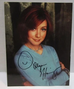 Alyson Hannigan Facsimile Autographed Fan Photo, Buffy the Vampire Slayer - Picture 1 of 1