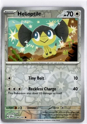 Helioptile Common SV08: Surging Sparks 154/191 NM - Image 1 of 2