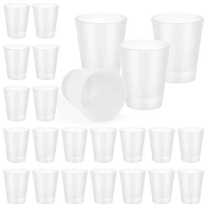 24 Pcs Sublimation Shot Glasses, 1.5oz Frosted Shot Glasses with Heavy Base, ... - Picture 1 of 6