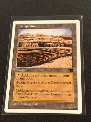 Anthologies Strip Mine MTG Magic the Gathering NM - Image 1 of 2