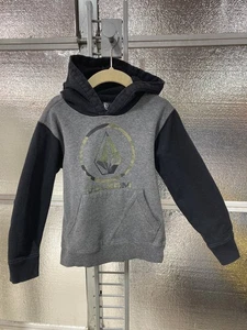 Volcom Hoodie - Kids 4T - Camo Logo - Pullover Sweatshirt - Boys - Picture 1 of 5