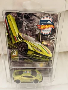 Hot Wheels 2025 39th LA Convention Newsletter Auto Lamborghini Huracan, grün - Bild 1 von 1