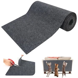 98”x15.4''Cat Scratching Mat,Self-Adhesive Cat Scratcher Carpet,Cats Tree She... - Picture 1 of 7