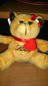 kleine Kuschelbär von Lindt Mini Plüsch-Teddy weiblich Weihnachten neu - Bild 1 von 1