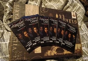 The Vampire diaries Season 1 Trading Card 6 Pack Lot Elena Damon Stefen - Picture 1 of 1