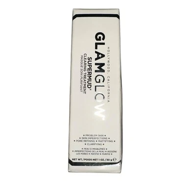 GLAMGLOW Supermud Tratamento de Limpeza - Problema de Pele, Refino de Poros 1 Oz/30 g - Imagem 1 de 4