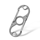 Durable Titanium Carabiner for Attaching to Bag and Belt in Office and Outdoor